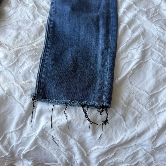 Hudson Jeans Women's Skinny Denim Cut Off Jeans Mid to Low Rise - Picture 5 of 9